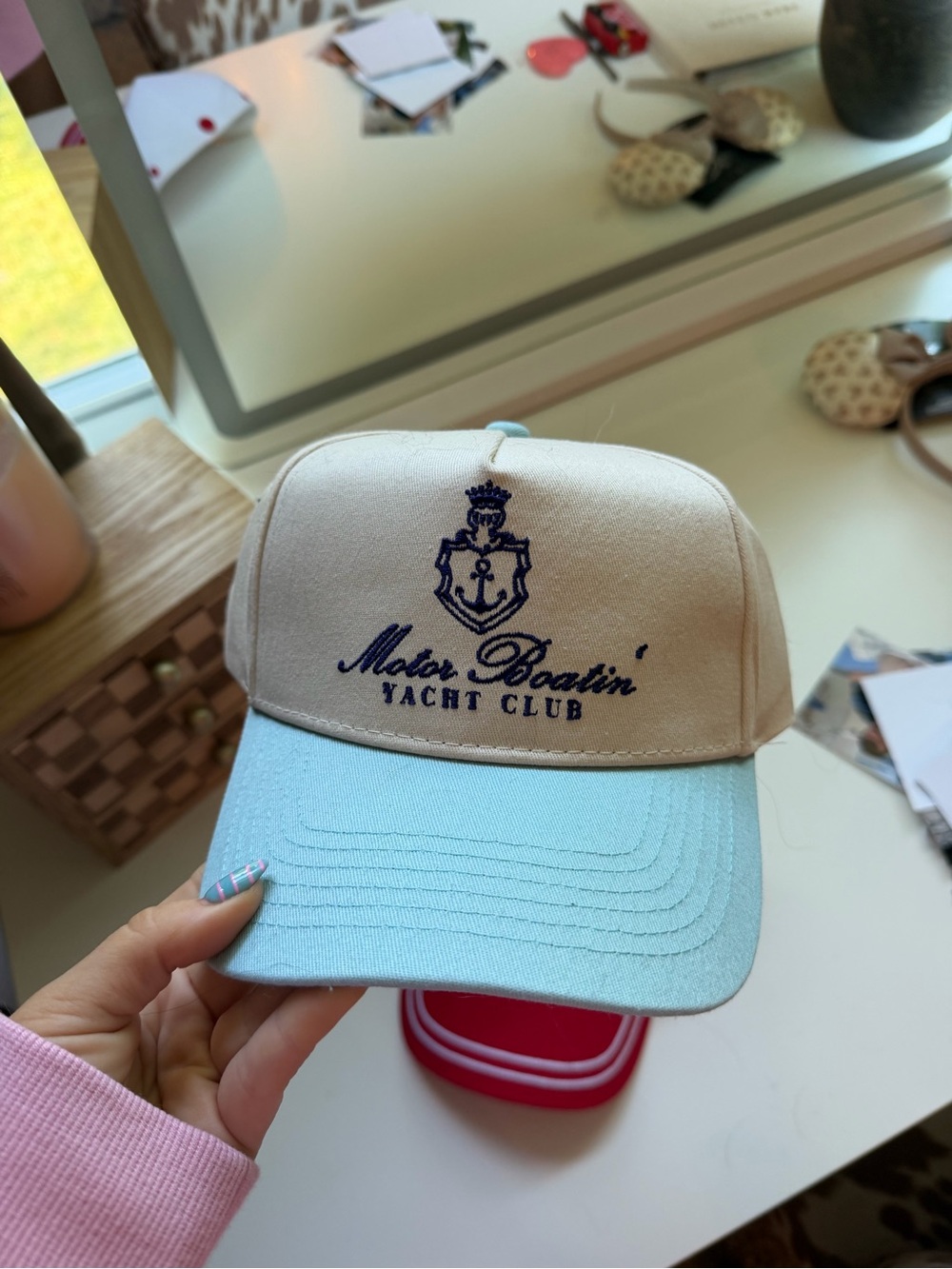 Motor Boatin' Yacht Club trucker hat